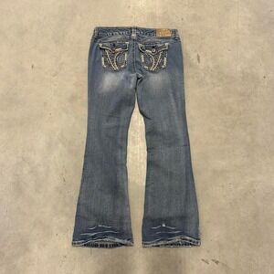 Y2K‎ Bootcut Low Rise Flared Embroidered Jeans